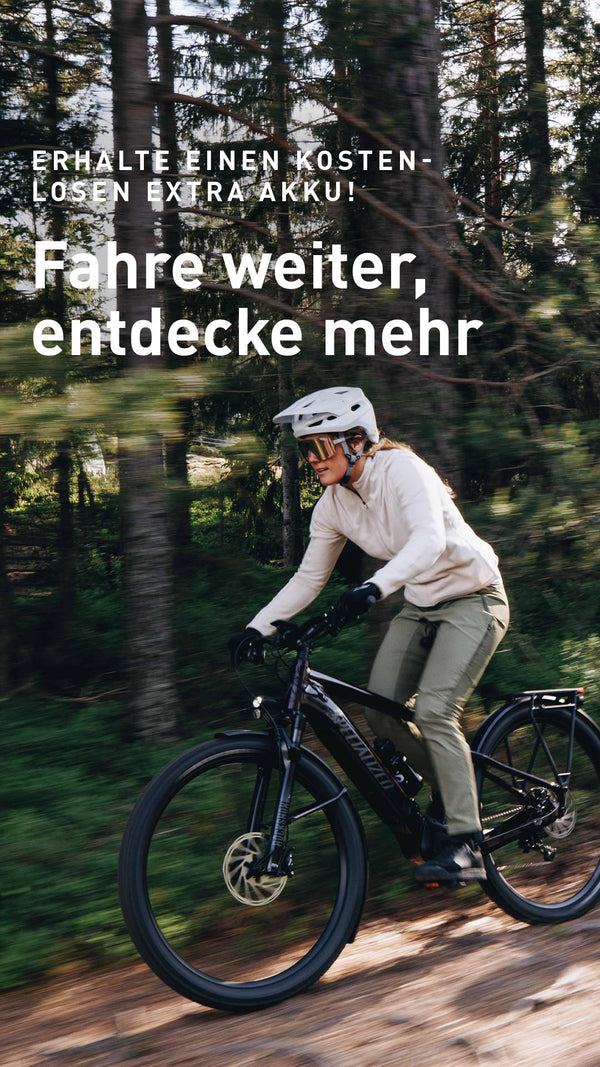 Specialized Turbo Tero X E-MTB 6.0 EQ vollgefedert, Morning Mist / Dark Navy inklusive 2. Batterie als kostenfreie Zugabe